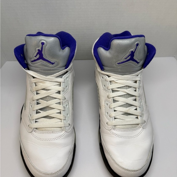 Jordan Athletic Shoes White and Purple main image 11